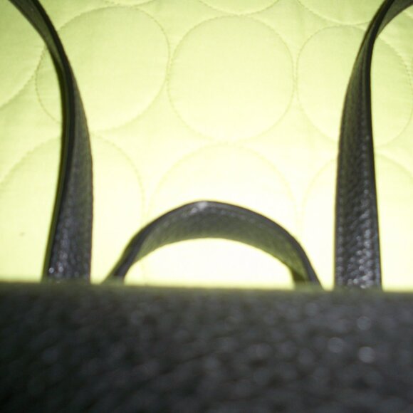 Kate Spade Leila Black Pebbled Leather Backpack/Purse